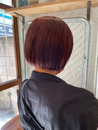 ショート カラー SALOWIN下北沢所属・hazuki 🌝のヘアスタイル