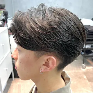 ショート パーマ メンズ 3月〜お店変わります 詳しくはインスタまでのヘアスタイル