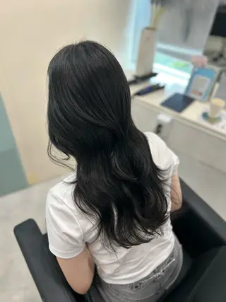 ロング MAHO/透明感カラ ー/髪質改善🍒のヘアスタイル