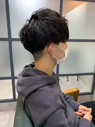 ショート メンズ 【S.BROOM】 店長　西川徹のヘアスタイル