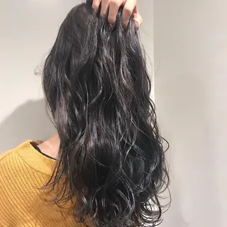 セミロング カラー ヘアアレンジ Zina渋谷エリア マネージャShionのヘアスタイル