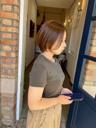 カラー Cocolo hair 中島店所属・✨髪質改善✨艶カラー 松本将之進のヘアスタイル