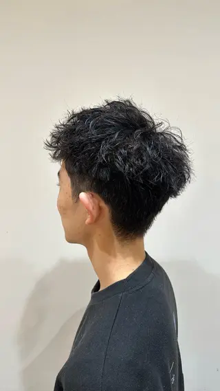 パーマ メンズ 鶴見/Bonecca /林 愛翔のヘアスタイル