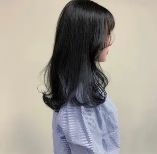 ミディアム カラー 無料カット/ハイ トーンカラー/きらのヘアスタイル