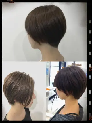 ショート カラー 相武台ショート特化 💐川崎希💐のヘアスタイル