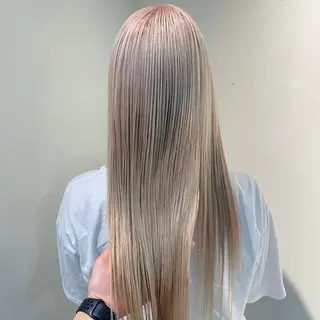 ロング カラー フェザーパーマ🌙 毛流れ yuzukiのヘアスタイル