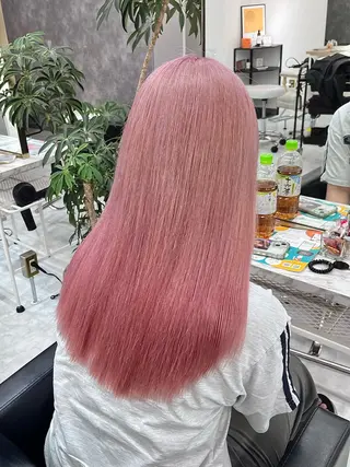 ロング カラー 𝐠𝐢𝐫𝐥𝐲 𝐦𝐨𝐝𝐞🖤のヘアスタイル