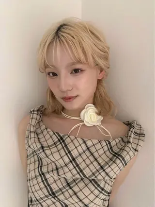 カラー Defi【ディフィー】所属・defi/ rinaのヘアスタイル