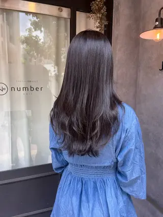 ロング 🫧透明感カラー 🫧 ジルバ清水南海のヘアスタイル