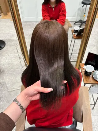 カラー 透明感カラー/ダブル カラー/MAI🎀のヘアスタイル