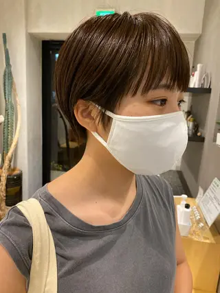 ショート 近藤 千裕のヘアスタイル
