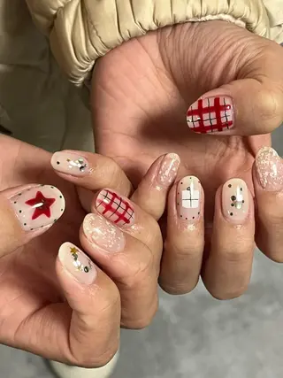 ネイル NailByua 武蔵新城徒歩4分のネイルデザイン