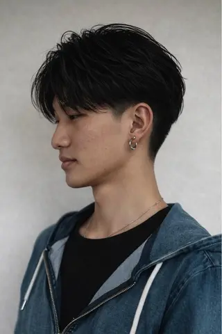 ショート メンズ The one and only. Shizuoka所属・メンズ特化パーマ 美容師/小泉賢徒のヘアスタイル