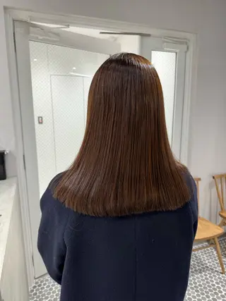 セミロング 透明感カラー✴︎ SAYAKAのヘアスタイル