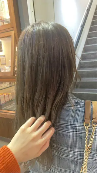 セミロング nico🏁 rihoのヘアスタイル