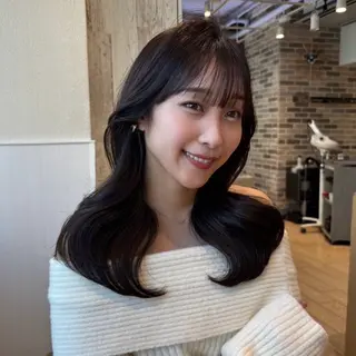 ロング AFLOAT D’L所属・カットモデル募集‎ / 角本 藍のヘアスタイル