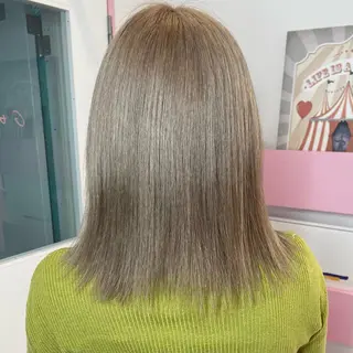 ミディアム カラー 🎀ミルクティー/暖 色×レイヤー/マリアのヘアスタイル