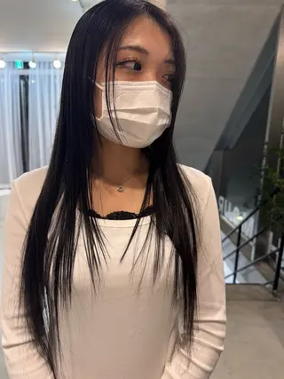 ロング ｔa k k e ｙｕのヘアスタイル