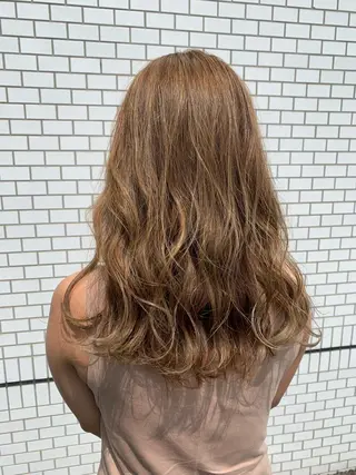 セミロング juve. 別府のヘアスタイル