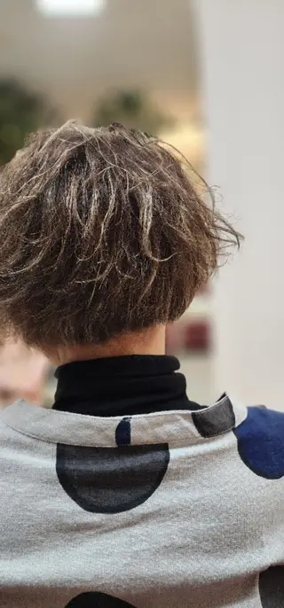 ショート カラー パーマ hairmake Juinのヘアスタイル