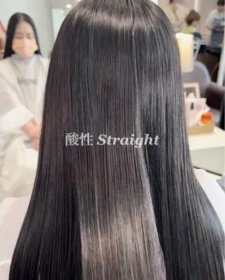 ロング パーマ 艶カラー/エクステ/ 藤原リックのヘアスタイル