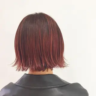ミディアム カラー パーマ ヘアアレンジ メンズ キッズ ネイル マツエク・マツパ Hair & make Lamp所属・梅田のブリーチ特化 美容師KAI🥰のヘアスタイル