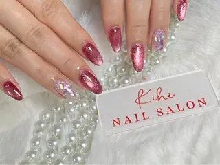 ネイル ユリ🎀長さだし/ パラジェル/持ち込みのネイルデザイン