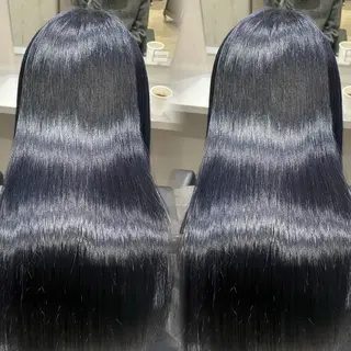ロング 髪質改善×透明感× 艶髪🥀HIYORIのヘアスタイル