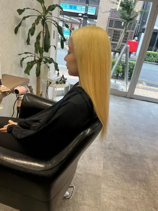 ロング 🍓艶髪/艶カラー ハイトーン/しんたにのヘアスタイル