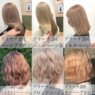カラー storiiz所属・本田大輝top designerのヘアスタイル