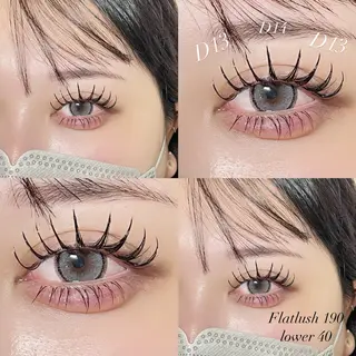 マツエク・マツパ NANA Milano所属・yuuka Fのマツエク・マツパデザイン