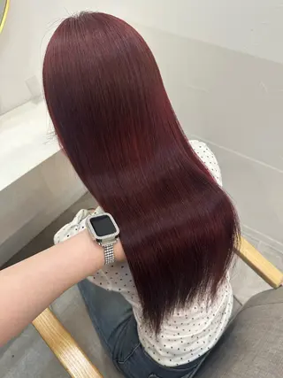 ロング カラー himari/カラー モデル募集🤎/熊谷のヘアスタイル