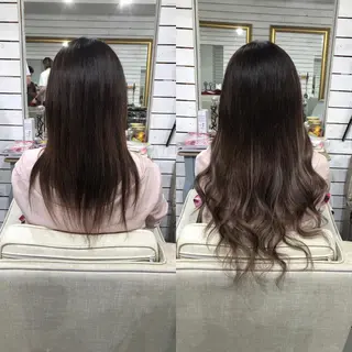 ミディアム 韓国カラーエクステ 👑代表渡部雅己👑のヘアスタイル
