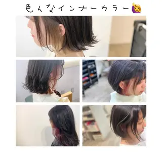 カラー 前田 健太のヘアスタイル