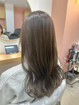 ロング カラー 縮毛矯正💎髪質改善 レイヤー✨山内健太郎のヘアスタイル