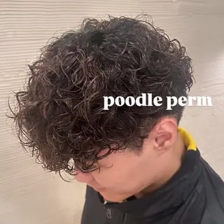 パーマ メンズ 安藤 聖麻のヘアスタイル