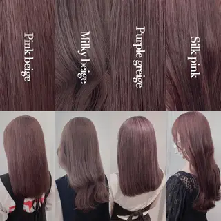 カラー 💗ブリーチなし暖色 kotono💗のヘアスタイル