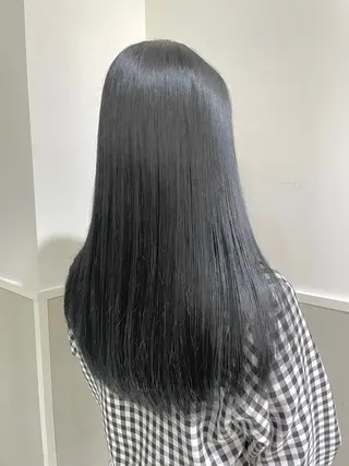 ロング ʜᴀʀᴜᴋᴀ♱メンズ ウルフ/ブリーチのヘアスタイル