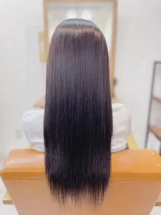 ロング モデル募集中lore 中村かれんのヘアスタイル