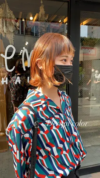 ミディアム カラー 柔らかいcolor 🌿harukaのヘアスタイル