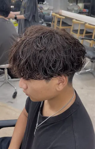 パーマ メンズ 👑メンズパーマ屋 👑/栄/馬場斗生のヘアスタイル