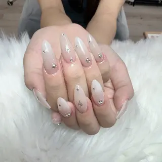 ネイル 🎀nana🫧 ワンホンネイル🎀のネイルデザイン