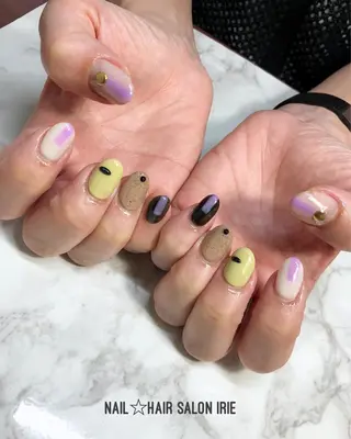ネイル Hair salon Irie所属・與儀 知佳のネイルデザイン