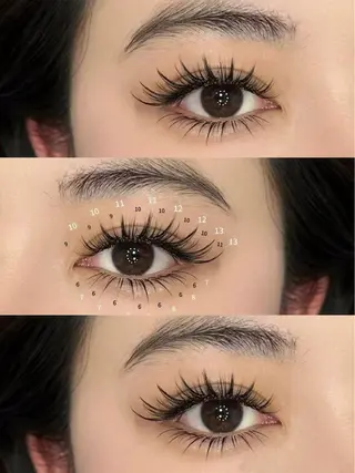 マツエク・マツパ W Salon アイラッシュのマツエク・マツパデザイン