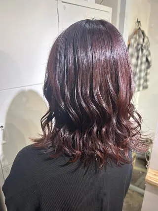 ミディアム カラー オオニシ オト☁️のヘアスタイル