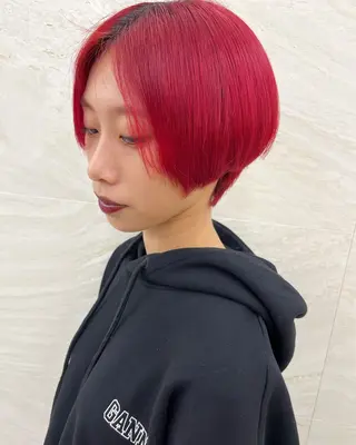 ショート カラー 🎀透明感 カラー🎀ミズキのヘアスタイル