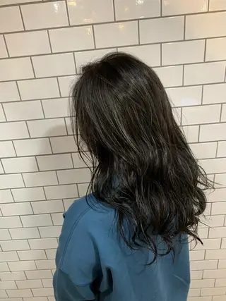 セミロング カラー ANBEL所属・ANBEL代表 西尾裕樹のヘアスタイル