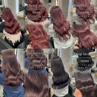 カラー ブリーチなしの達人 🌈KAITOのヘアスタイル