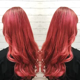 ミディアム カラー 韓国ヘア🤍髪質改善 🇰🇷AKANEのヘアスタイル