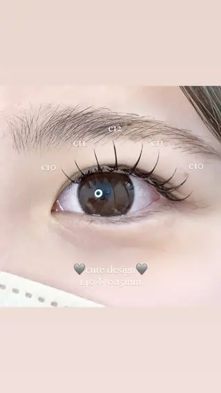 マツエク・マツパ li aile manaha♡の眉毛・アイブロウイメージ